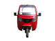 Tricycle de luxe de moteur de cargaison de chargeur, moto de cargaison de trois roues avec la cabine